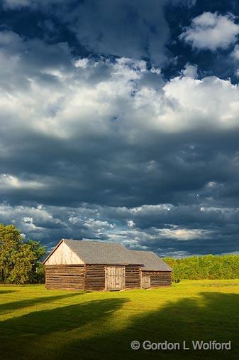 Log Barn_00077.jpg - Photographed near Carleton Place, Ontario, Canada.